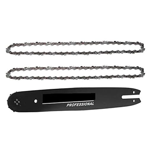 LED LEDS LAMA E BARRA PER MOTOSEGA 35 CM, CATENA MOTO SEGA IN OMAGGIO