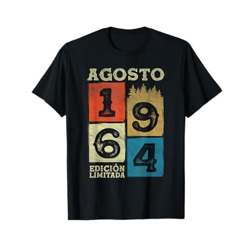 Agosto 1964 Vintage - 58 años Regalo Cumpleaños Hombre Camiseta