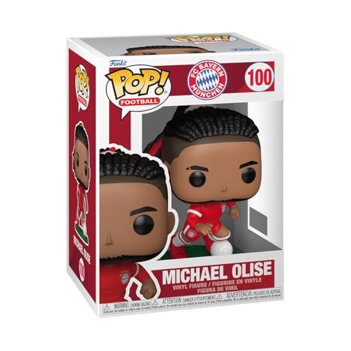 Funko Pop! Football: Bayern Munich - Michael Olise - Bayern FC - Collectable Vinyl Figure - Gift Idea - Official Merchandise - Toys for Kids & Adults - Sports Fans - Model Figure for Collectors