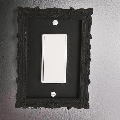 Placa de interruptor clásica y placa de cubierta decorativa de PLA 6