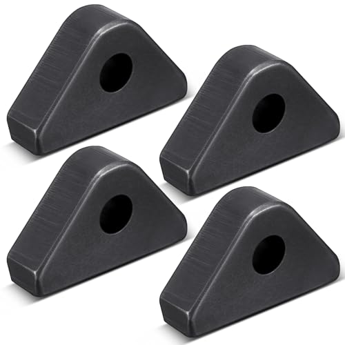 Duraaamo 4 Pack Weld-On Pad Eye A36 Weldable Carbon Steel,4-3/4 Tons Load