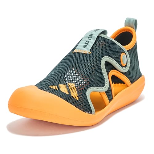 adidas Unisex-Kids Altaventure 3, Shadow Green/Crew Orange/Silver Green, 10