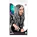 WIDMANN Ladies Witch Crudelia Grey Wig for Hair Accessory Fancy Dress