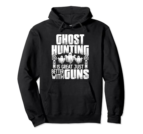 La chasse aux fantômes est géniale, juste meilleure avec les pistolets Paranormal EVP Sweat à Capuche