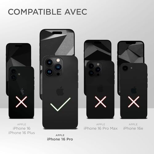 Coque Apple iPhone 16 Pro moex Alpha ultra fine rouge mat - 7
