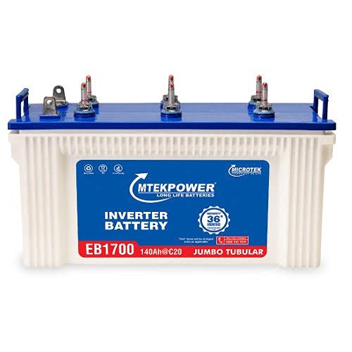 Image of Micro-tek Battery for Home and Office (Model :EB1700 (140Ah))