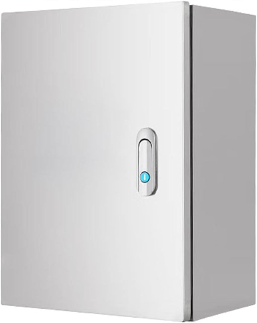 Caja de Conexión Eléctrica de Acero Inoxidable 304, Estanca para Exterior con Cerradura de Seguridad, Placa Trasera Galvanizada y Juntas - Uso Interior/Exterior,250 * 300 * 150mm