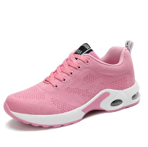 Women's 2025 Air Cushion Running Shoes - Breathable Mesh Sneakers with Shock-Absorbing Sole, Casual Athletic Shoes for Walking