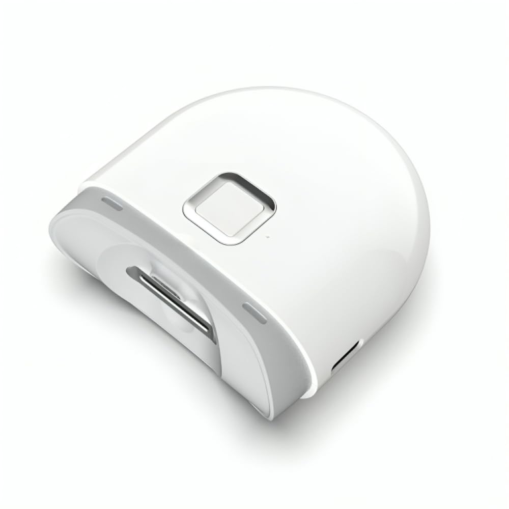 Cortadora de uñas eléctrica automática, recortadora de uñas de 2 velocidades, recargable por USB, con almacenamiento de corte de uñas, seguro para bebés, niños, adultos, personas mayores y