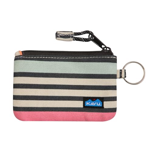 Image of KAVU Stirling Double Sided Slim Cotton Canvas Zip Wallet