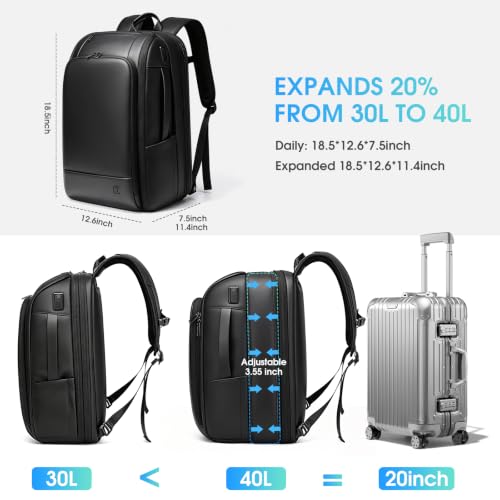 Image of TANGCORLE Travel Backpack, 40L Carry On Laptop Backpack Collection