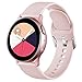 Wepro Correa Compatible con Samsung Galaxy Watch Active/Active2 40mm 44mm, Correa de Repuesto de Silicona Suave para Samsung Galaxy Watch 42mm/Watch 3 41mm/Gear Sport, Pequeño Rosa