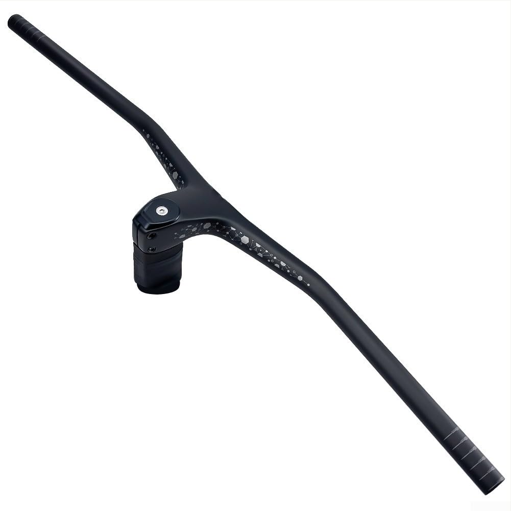 Ergonómico T700 Fibra de Carbono para MTB Manillar Stem-Combo