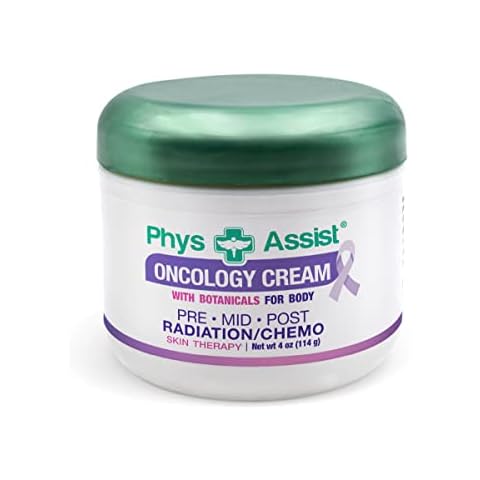 PhysAssist - Oncology Body Cream with Botanicals, 4 oz. Soothing and Hydrating to Stressed Skin. Made with Oils of Lavender, Calendula, and Peppermint. Non-Irritant, Clinically Tested. Cover