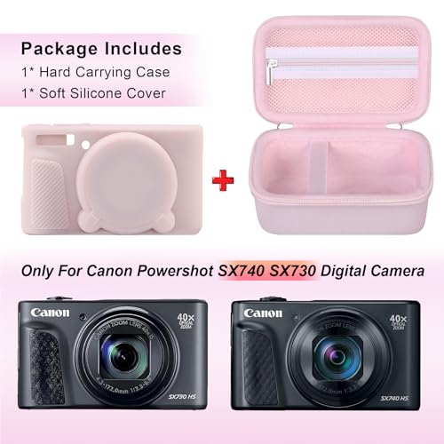 Funda rígida Canboc para Canon PowerShot SX740 miniatura 2