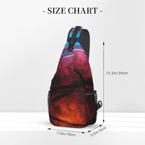 Bolso Sling Urbano Unisex Negro para Viaje y Deporte miniatura 2