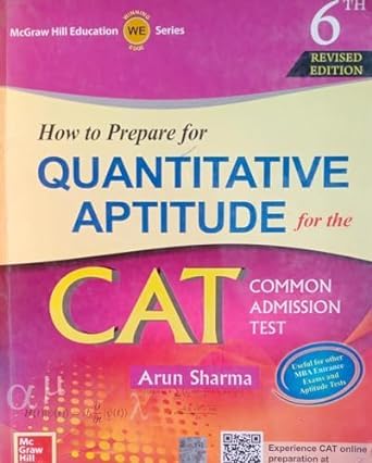 Amazon.in: Buy How To Prepare For Quantitative Aptitude For The CAT By ...