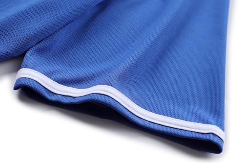 Camiseta de béisbol para hombre Dolpind de manga corta, botones, estilo hipster hip hop, uniforme deportivo activo de equipo miniatura 4