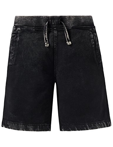 Preisvergleich Produktbild Schiesser Jungen Hose Sweat Shorts, Schwarz (Grauschwarz 005), 140