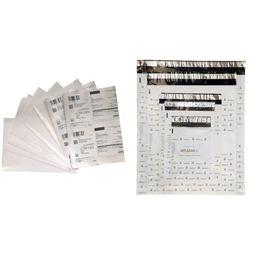 Secure Cut Labels Securement Easyship Sticky Labels (A4 Size Sheet with 4 Pre-Cut Labels ...
