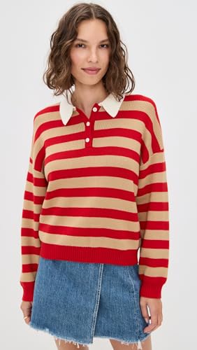 WAYF Women's Cindy Stripe Pullover2