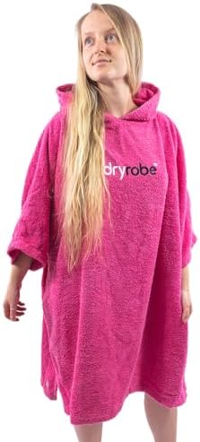 Dryrobe Organic Cotton Hooded Towel Poncho – Best Premium Sauna Changing Robe