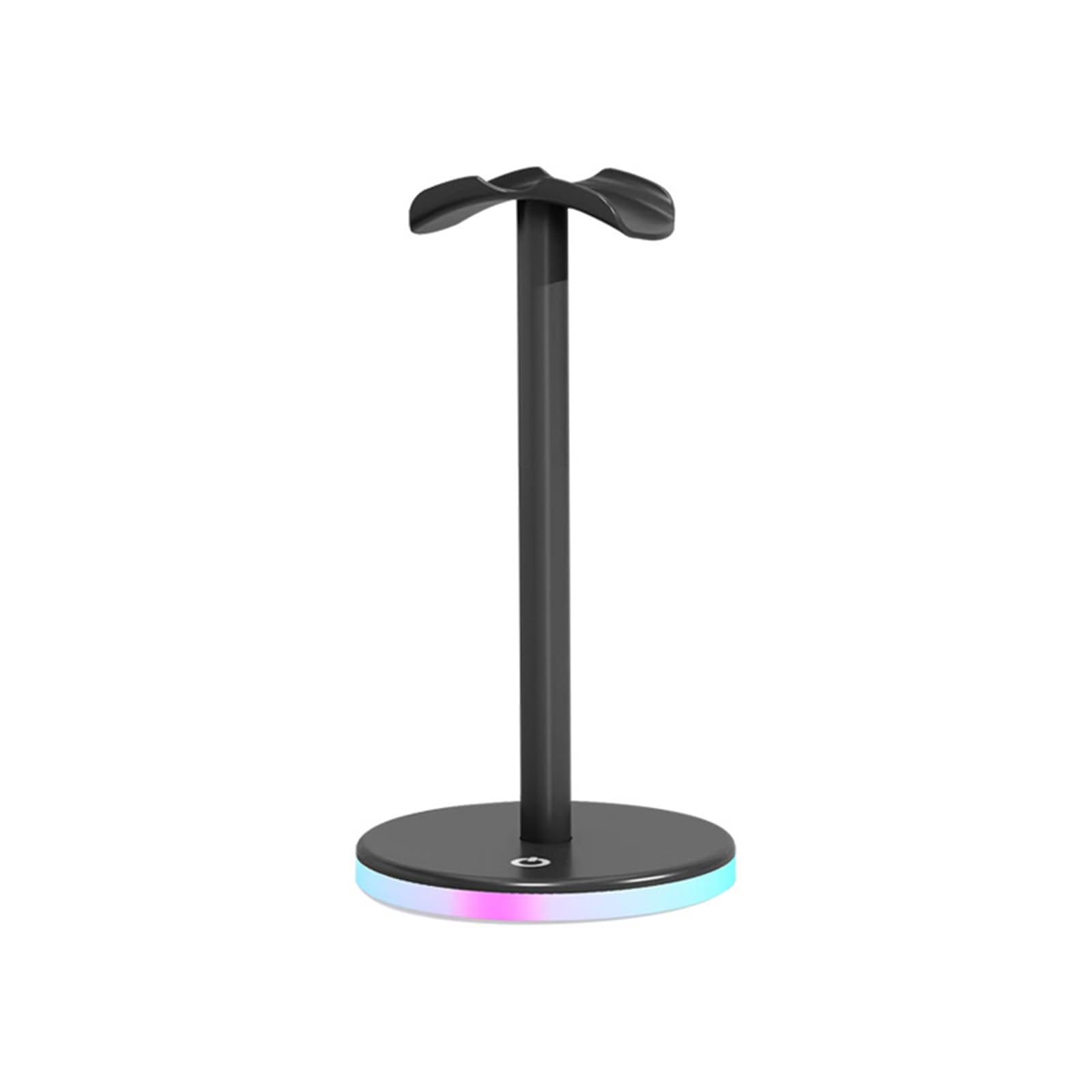 Jazuaiao Aluminum Desktop Headphone Stand LED Antislip Display Hanger Rack Holder Display Shelf LED Light Bracket Aluminum Hanger Rack