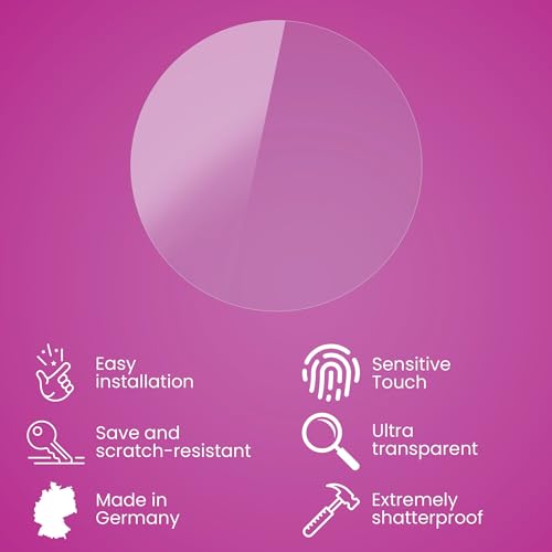 atFoliX Glasfolie kompatibel mit eFlux Lite Three Panzerfolie, 9H Hybrid-Glass FX Schutzpanzer Folie