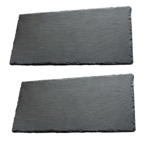 Platos negros aislantes para sushi, pack 2