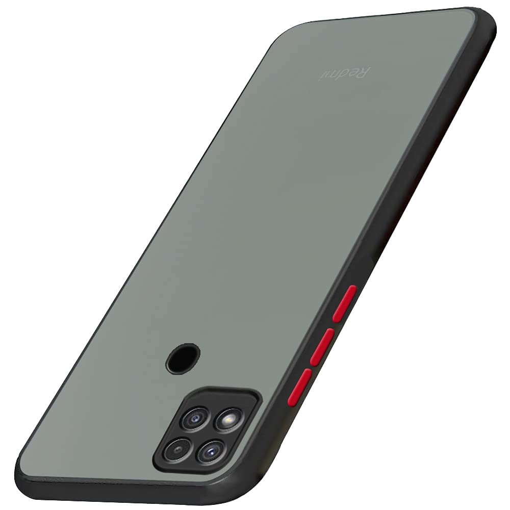 TheGiftKart Translucent Hybrid Back Case Cover for Redmi 10A / 10A | Smoked Matte Back | 360 Degree Protection | Protective Hard Back Case Cover for Redmi 10A / 10A (PC & TPU | Black Bumper) (B09YDLM5K2) Amazon Price History, Amazon Price Tracker
