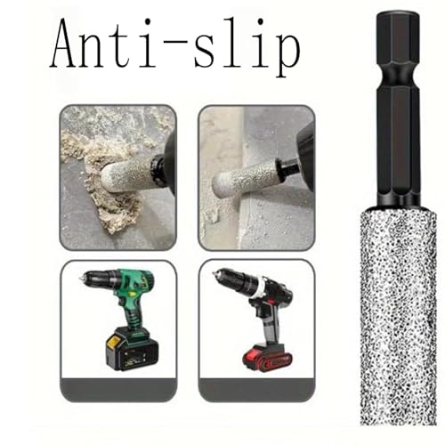 2025 New 2-in-1 Hexagonal Shank Brazing Dry Drilling Hole Opener, Diamonds Cores Drill Bits, 6mm/8mm/10mm/12mm Hole Cutter, for Porcelain Tile, Metal, Concrete, Glass (3) 7 2025 New 2-in-1 Hexagonal Shank Brazing Dry Drilling Hole Opener, Diamonds Cores Drill Bits, 6mm/8mm/10mm/12mm Hole Cutter, for Porcelain Tile, Metal, Concrete, Glass (3) - Image 7