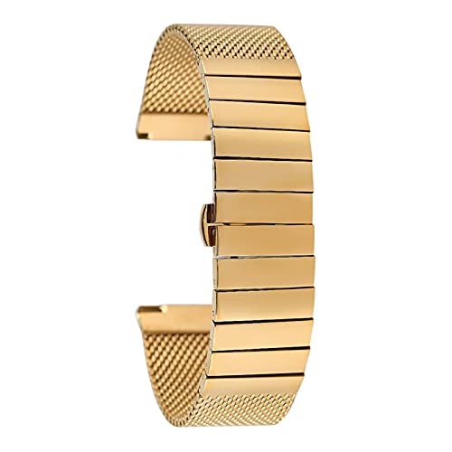 Bracelet en acier inoxydable de qualité supérieure et boucle 20mm pour montre élégante