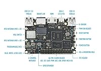 Khadas VIM3 Pro Amlogic A311D Einplatinencomputer mit 5.0 Tops NPU, 16MB SPI Flash, PCIe und USB 3.0 umschaltbar, MCU programmierbar, Gigabit Ethernet mit WOL Unterstützung, Bluetooth 5.0 (4+32GB) – Ansicht 3
