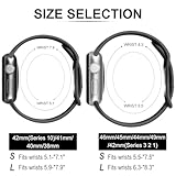 Upeak Sport Strap Compatible with Apple Watch Strap 44mm 45mm 46mm 42mm 49mm 40mm 38mm 41mm, Breathable Silicone Double Hole Band for iWatch Series 11 10 9 8 7 6 5 4 2, SE 3, Ultra 3, L,Charcoal/Black - Image 4