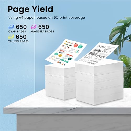 Image of Remanufactured Replacement for Epson 410 color Ink Cartridge 410XL 3 Pack
