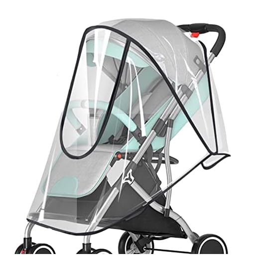 chuva para carrinho bebê - carrinho bebê resistente a rasgos protetor tempo com zíper,carrinho -chuva inverno à prova d'água universal para
