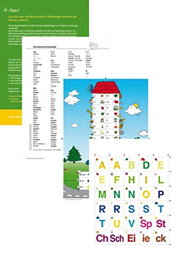 legen-lernen-lesen: Die Laut-Buchstabenkarten. Schülerset: 300 Wendekarten für das haptisch-...