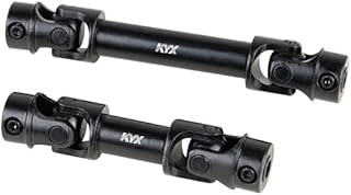 KYX Racing Hard Steel Center Drive Shaft Upgrades Parts Accessories for 1/18 RC Crawler Car Axial Traxxas TRX4M
