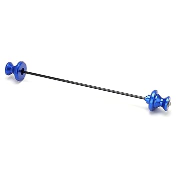 KTM Healthcare Rear Wheel Protector, Corrosion Resistance Anodizing Fork Axle Slider Antirust for Motorcycle Parts(blue)