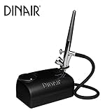 Dinair Airbrush & Compressor Set | Multi-Purpose: Professional Makeup, Hair, Tanning, Tattoos, Face & Body Art, etc.