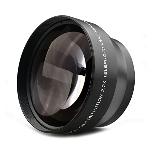 Téléobjectif 2,2 x 67 mm grossissement optique maximal pour objectifs 18-135mm