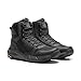 NORTIV 8 Men's Military Tactical Boot Lightweight Comfortable Boots for Work All Day Side Zipper Motorcycle Combat Hiking Boots Metrostrike(8-9 Inches),Size 11,Black-Oxford