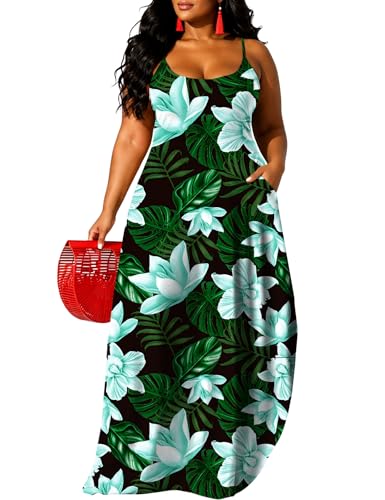 hawaiian theme dinner dress LIGHT DOT Women's Summer Dress V Neck Floral Maxi Dress Tropical Hawaiian Beach Dress Side Slit (Beige,L) at Amazon Women's Clothing store