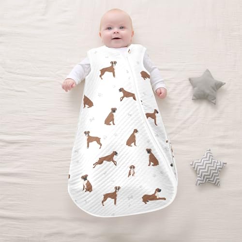 Image of vvfelixl Bright Funny Dinosaurs Baby Sleeping Bag Sleep Sack,Baby Wearable Blanket Sleep Suit for 0-6 Months