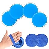 Kühlpads 4 Stück Kalt Warm Kompressen Klein Kühlpack Wiederverwendbar Gel-Eisbeutel Kühlakkus