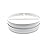 Elk and Friends Kids 6.7 Porcelain White Plates | Divided Plates | Suitable for Kids/Toddlers | Microwave & Dishwasher Safe | Non Slip | Snack Dishes | 2 Pack