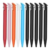 スタイラスペン 2DS XL/2DS LL プラスチック交換用タッチスクリーンスタイラス用10本パック ミニポータブルゲームコンソール