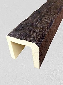 Travi In Poliuretano Effetto Legno Per Interni Travi Decorative, In Finto Legno, 2 Metri, 12 X 12 X 200 Cm Travi Decorative 200 Cm