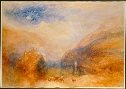 Impression tableaux pour la décoration murale - Art abstrait Turner 60x90cm