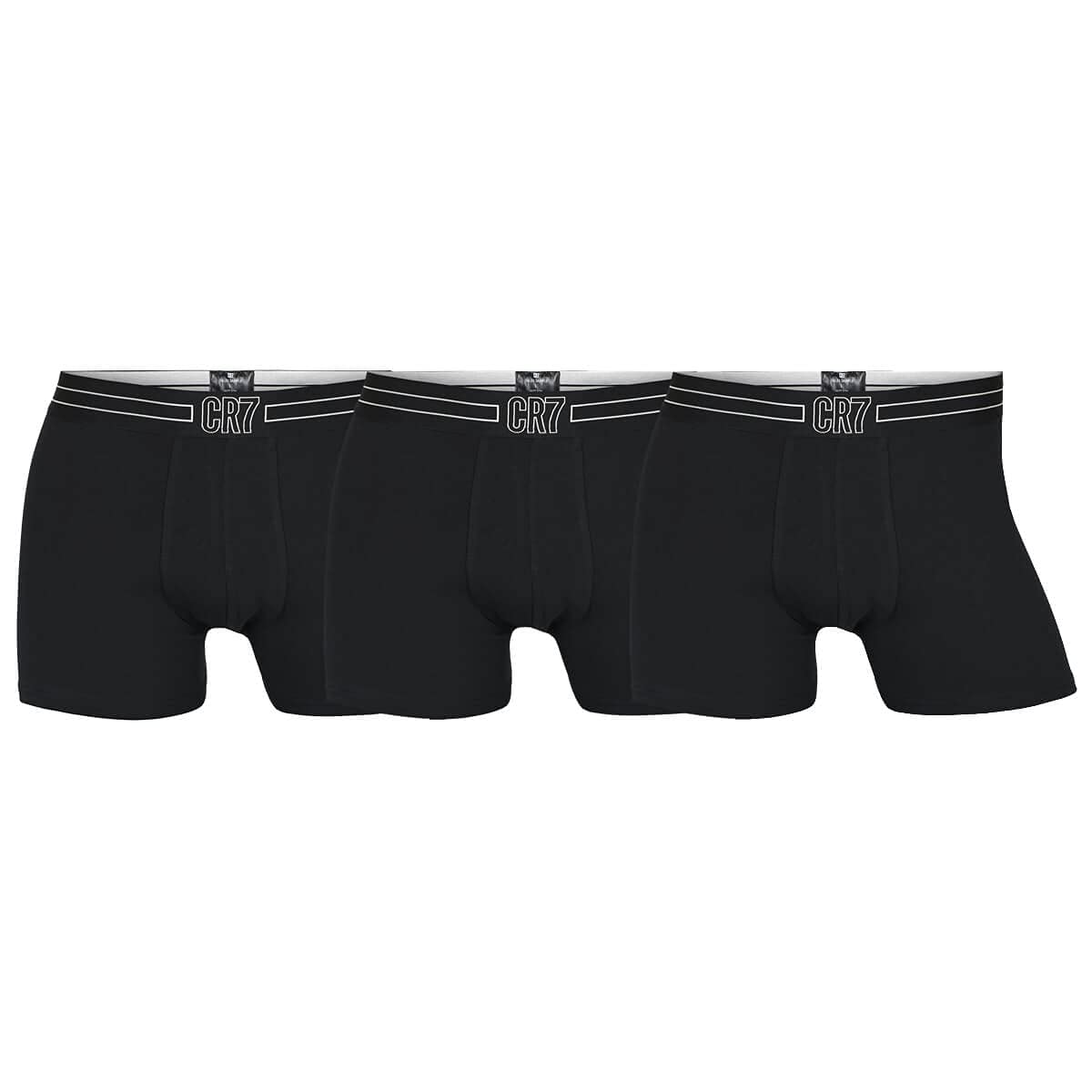 cr7 Cristiano Ronaldo Men’s Premium Cotton Stretch Trunks – Pack of 3 (Black)-picture-49